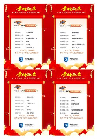 考必达2024届录取喜报