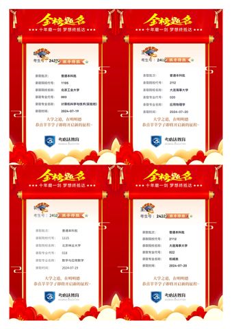 考必达2024届录取喜报