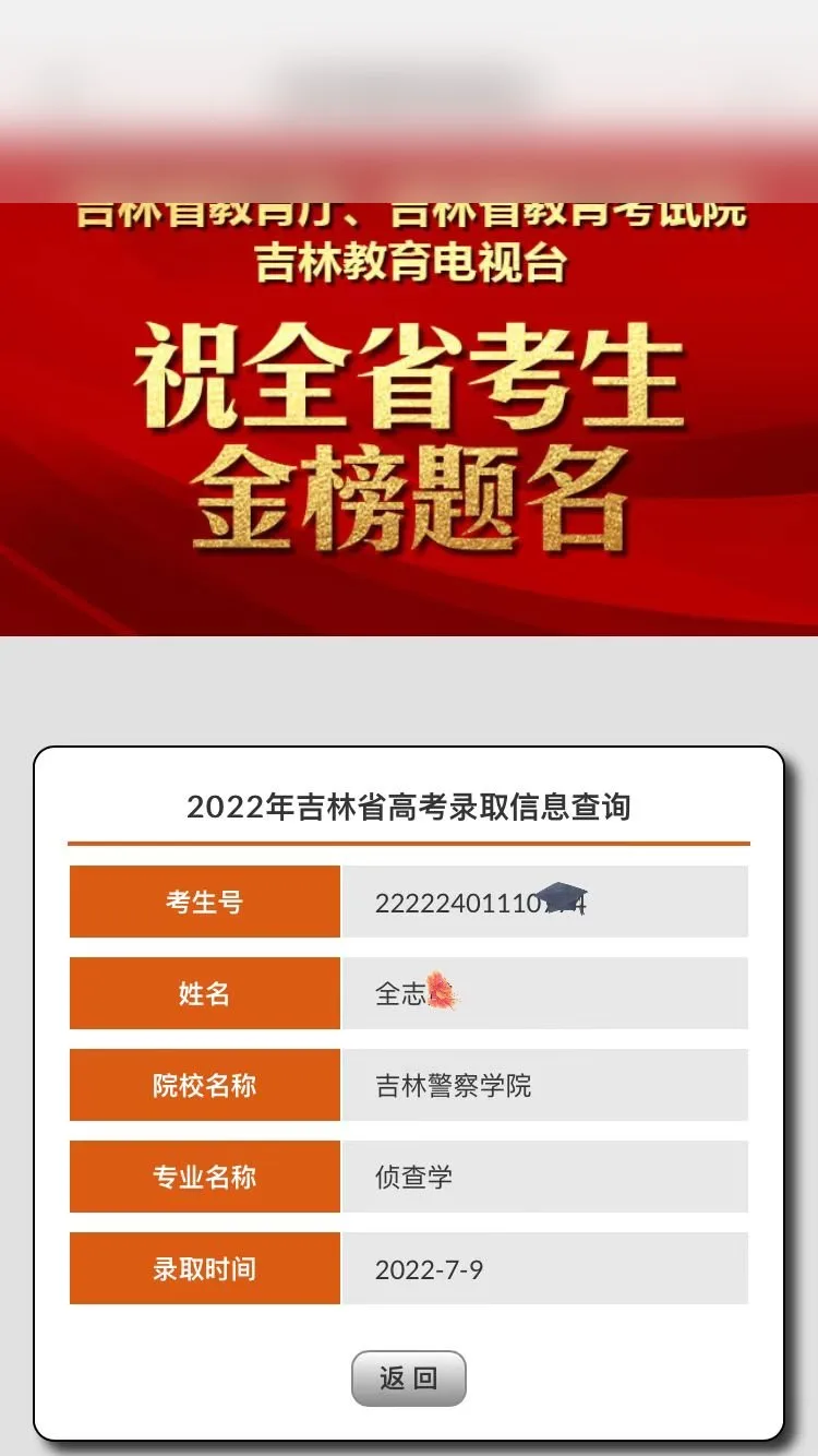军事院校录取喜报